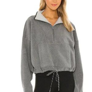 Alo Yoga Cropped Fleece Sweatshirt